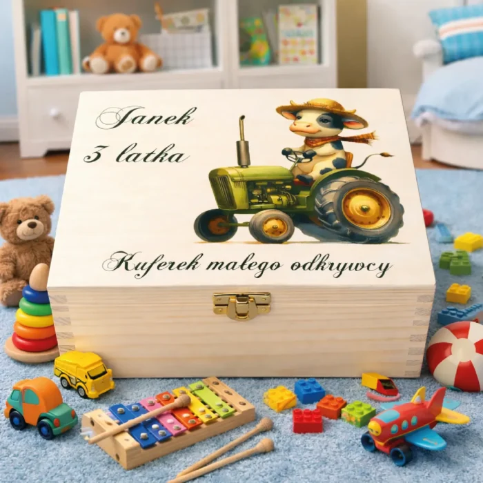 kuferek skarbów dziecka