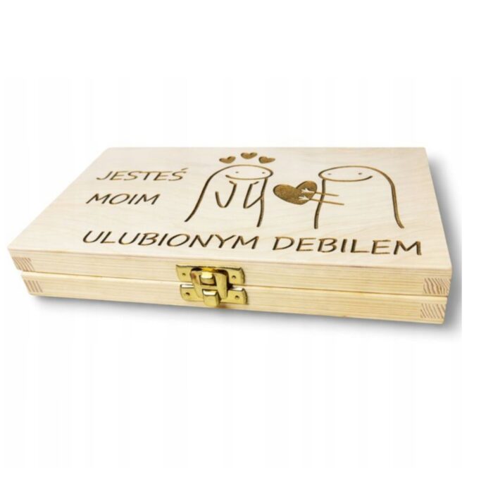 pudełko na biżuterię z grawerem